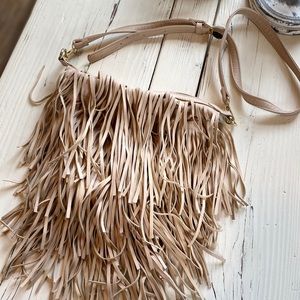 Fringe purse